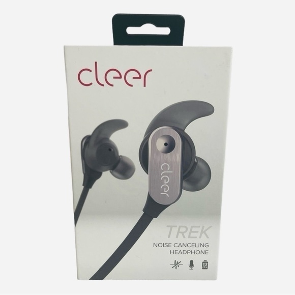 NIB CLEER Trek Headphones Active Noise-Canceling In-Ear Headphones - Picture 3 of 14